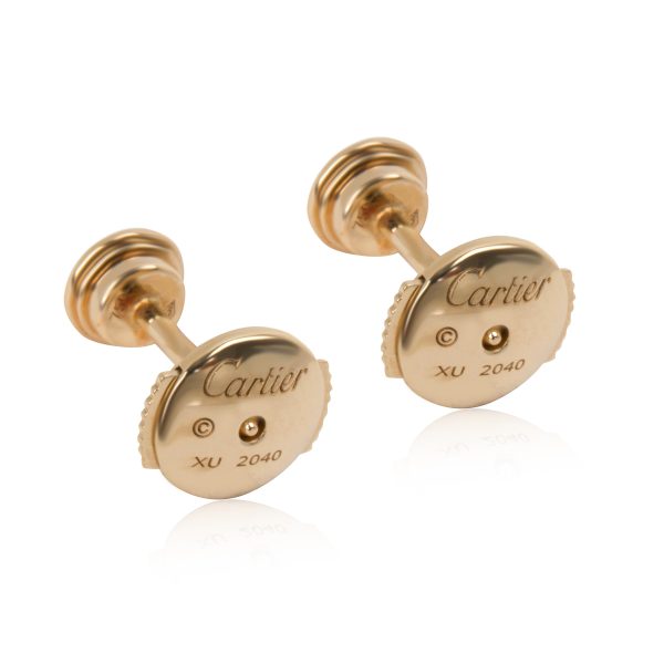 101026 bv 3eb39039 cb8c 433d 8b03 b22cfcac4f59 Cartier Legers Diamond Stud Earring in 18K Yellow Gold 018 CTW