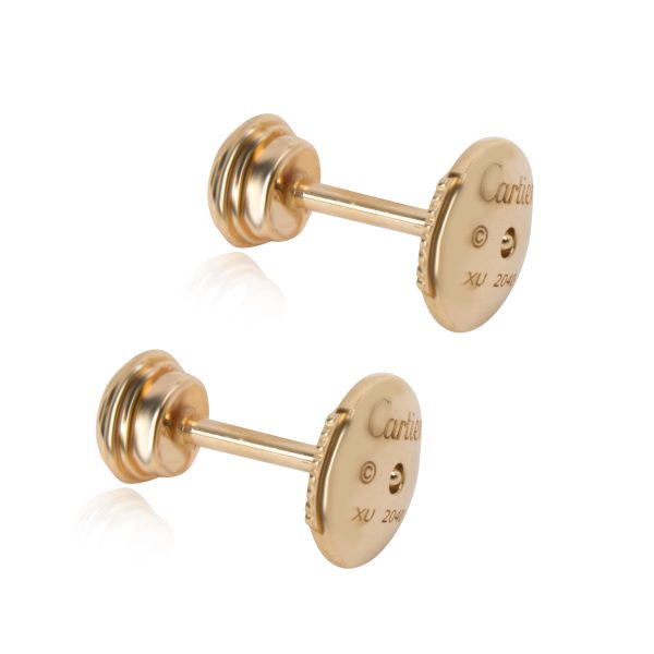 101026 sv 313daf64 86f7 43c7 a3d8 49598c51155b Cartier Legers Diamond Stud Earring in 18K Yellow Gold 018 CTW