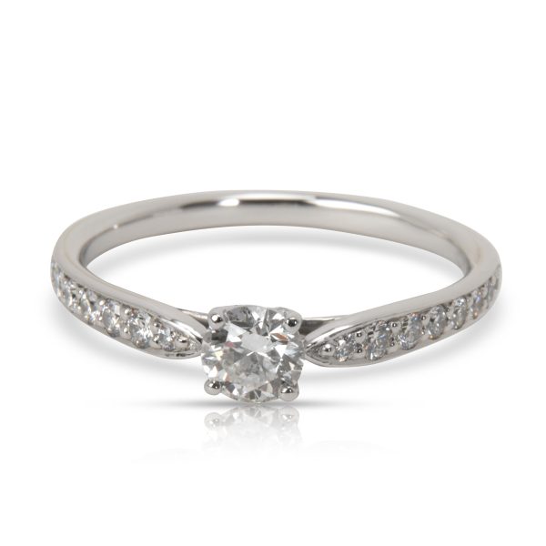 Tiffany Co Harmony Diamond Engagement Ring in Platinum G VVS2 05 CT Tiffany Co Harmony Diamond Engagement Ring in Platinum G VVS2 05 CT