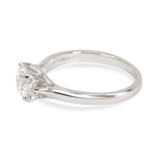 Engagement Ring Platinum Mappin Webb Diamond Engagement Ring in Platinum E VS2 070 CTW