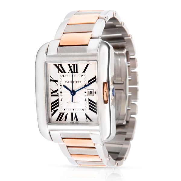 Cartier Tank Anglaise W5310007 Mens Watch in 18kt Stainless SteelRose Gold Cartier Tank Anglaise W5310007 Mens Watch in 18kt Stainless SteelRose Gold