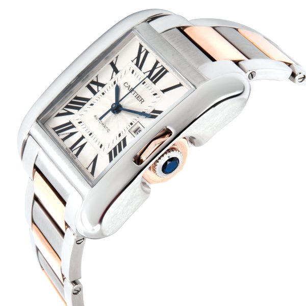 101448 lv 223b8ced 4917 4c22 ab73 a33a69788ca8 Cartier Tank Anglaise W5310007 Mens Watch in 18kt Stainless SteelRose Gold