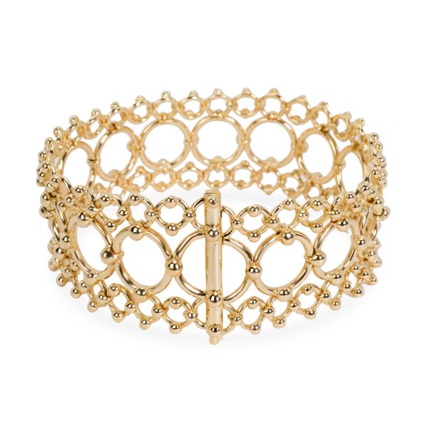 101459 bv Tiffany Co Lace Bracelet in 18K Yellow Gold