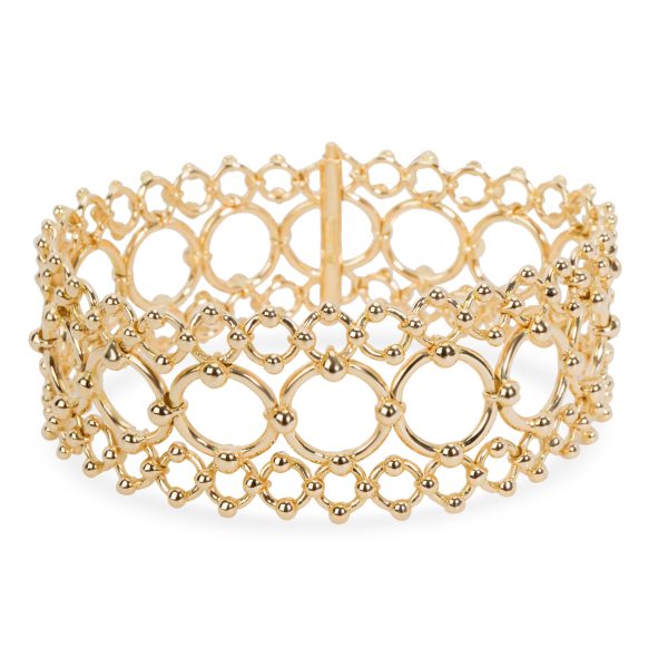 Tiffany Co Lace Bracelet in 18K Yellow Gold Tiffany Co Lace Bracelet in 18K Yellow Gold