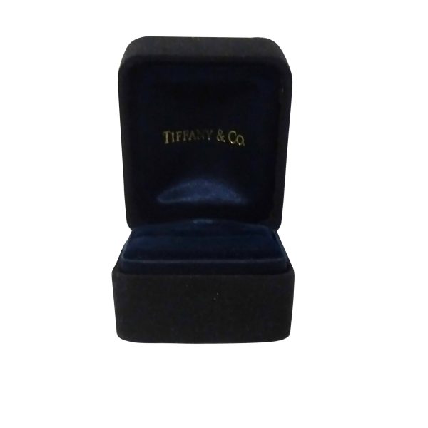 101632 box Tiffany Co Tiffany T Diamond Mens Ring in 18K White Gold 012 CTW