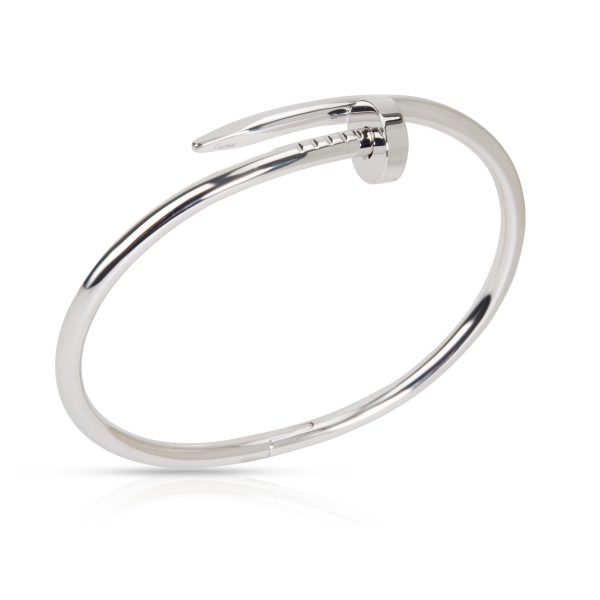 101674 pv Cartier Juste Un Clou Bracelet in 18KT White Gold Size 18