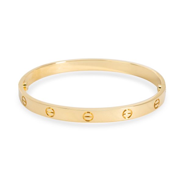 101710 bv d90ae173 500b 48cc 863d 5a8e5d52988e Cartier Love Bracelet in 18K Yellow Gold Cartier Size 19