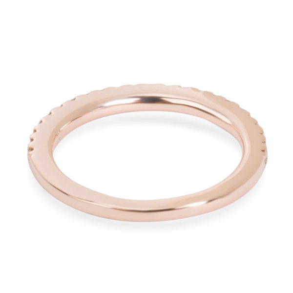 101756 bv Vera Wang Love Collection Diamond Wedding Band in 14K Rose Gold 025 CTW