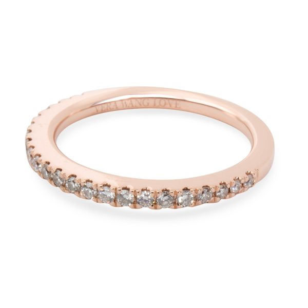 Vera Wang Love Collection Diamond Wedding Band in 14K Rose Gold 025 CTW Vera Wang Love Collection Diamond Wedding Band in 14K Rose Gold 025 CTW