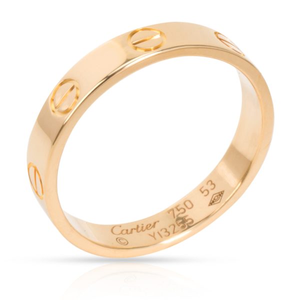 Cartier Cartier Love Wedding Band in 18K Yellow Gold Size 53