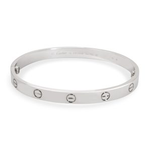 Cartier LOVE Bracelet in 18K White Gold Size 18 Fendi Mini By the Way 2WAY Bag