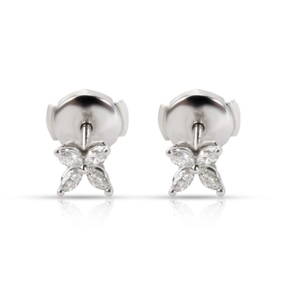 Tiffany Co Victoria Diamond Flower Earring in Platinum 019 CTW Tiffany Co Victoria Diamond Flower Earring in Platinum 019 CTW