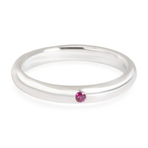 Tiffany Co Elsa Peretti Stackable Ruby Band in Sterling Silver Louis Vuitton Handbag Deauville Bowling Vanity Monogram