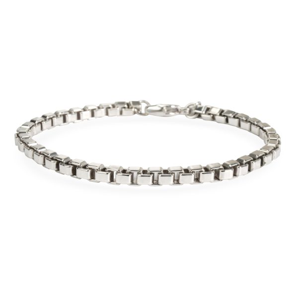 Tiffany Co Venetian Link Bracelet in Sterling Silver 4mm Tiffany Co Venetian Link Bracelet in Sterling Silver 4mm