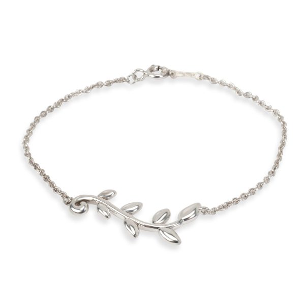 Tiffany Co Paloma Picasso Olive Leaf Bracelet in Sterling Silver Tiffany Co Paloma Picasso Olive Leaf Bracelet in Sterling Silver