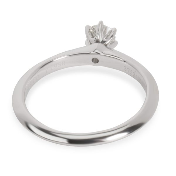 Tiffany Co Diamond Solitaire Engagement Ring in Platinum 024 CTW I VS1 Tiffany Co Diamond Solitaire Engagement Ring in Platinum 024 CTW I VS1