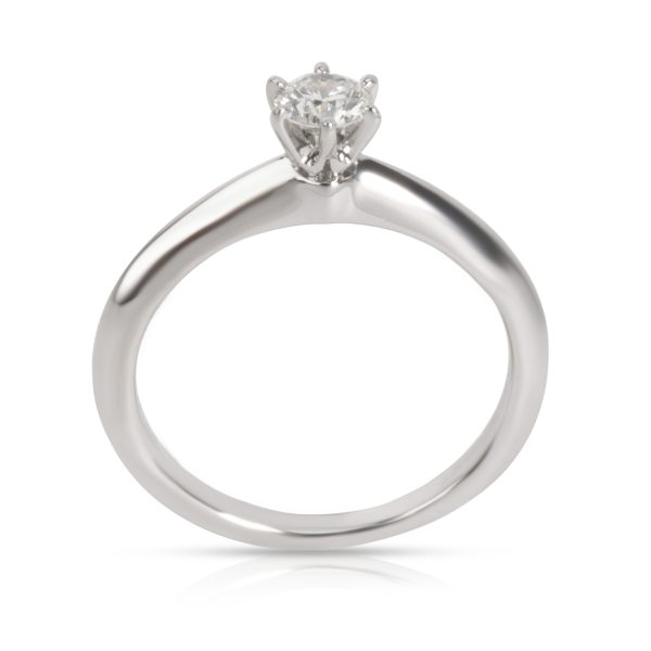 Tiffany Co Tiffany Co Diamond Solitaire Engagement Ring in Platinum 024 CTW I VS1