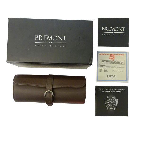 102323 box 170a10e1 fa40 4912 83ed 6a35aefad56b Bremont Supermarine S500BK Mens Watch in Stainless Steel