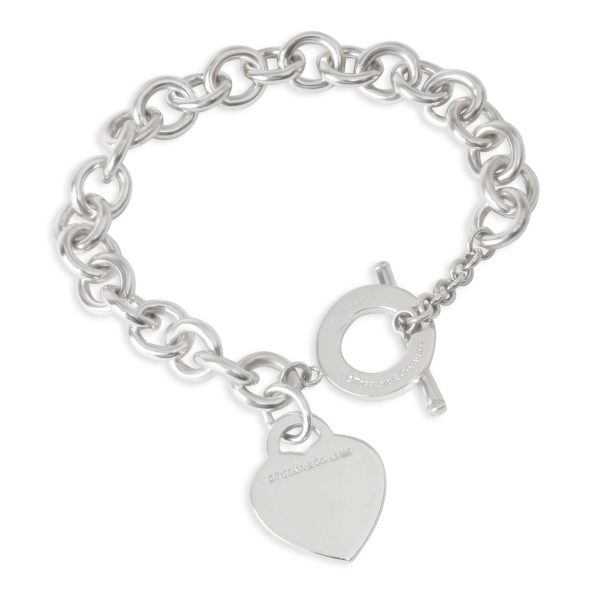 102391 bv Tiffany Co Return to Tiffany Heart Toggle Bracelet in Sterling Silver