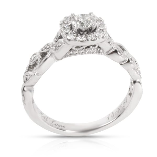 Neil Lane Vine Diamond Engagement Ring in 14K White Gold 054 CTW Neil Lane Vine Diamond Engagement Ring in 14K White Gold 054 CTW