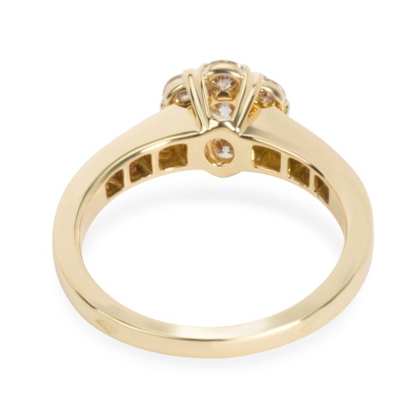 102407 bv b35c57c8 636d 40b9 851b 89638ab6c8f6 Van Cleef Arpels Fleurette Diamond Ring in 18K Yellow Gold 074 CTW