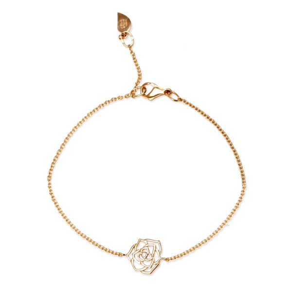 Piaget Rose Bracelet in 18K Rose Gold 001 CTW Piaget Rose Bracelet in 18K Rose Gold 001 CTW