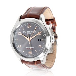Baume Mercier Clifton GMT MOA10111 Mens Watch in Stainless Steel Baume Mercier Clifton GMT MOA10111 Mens Watch in Stainless Steel