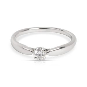 Tiffany Co Harmony Diamond Engagement Ring in Platinum 018 CTW Louis Vuitton Monogram Anfleur Rouge Canvas MM 2WAY Shoulder Bag Black