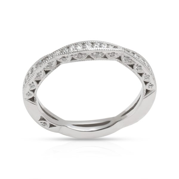 tacori diamond wedding band in 18k white gold 0 25 ctw Tacori Diamond Wedding Band in 18K White Gold 025 CTW