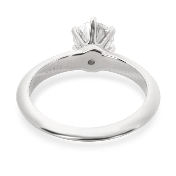 Tiffany Co Diamond Solitaire Engagement Ring in Platinum G VS1 096 CTW Tiffany Co Diamond Solitaire Engagement Ring in Platinum G VS1 096 CTW