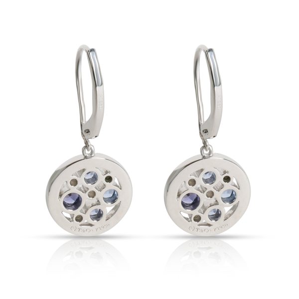 102692 bv 063f5cbc f18d 4e66 91c6 cff944f15d97 Tiffany Co Cobblestone Diamond Blue Sapphire Earrings in Platinum