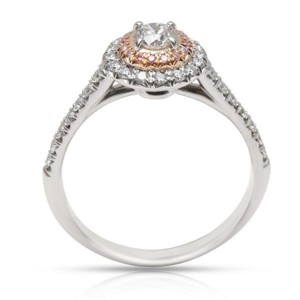 102720 pv Tiffany Co Soleste Engagement Ring in Platinum 18K Gold