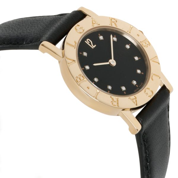 102758 rv Bulgari Bvlgari Bvlgari BB26GL Womens Watch in 18kt Yellow Gold