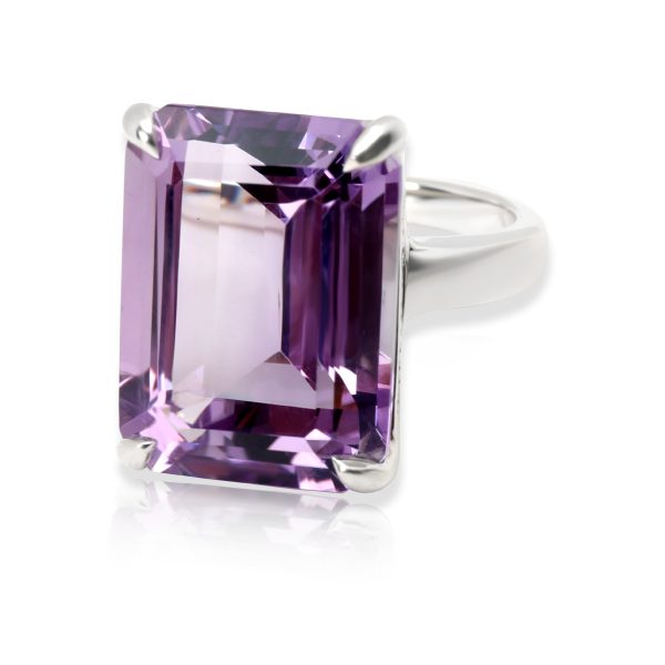 Tiffany Co Sparkler Amethyst Ring in Sterling Silver Tiffany Co Sparkler Amethyst Ring in Sterling Silver