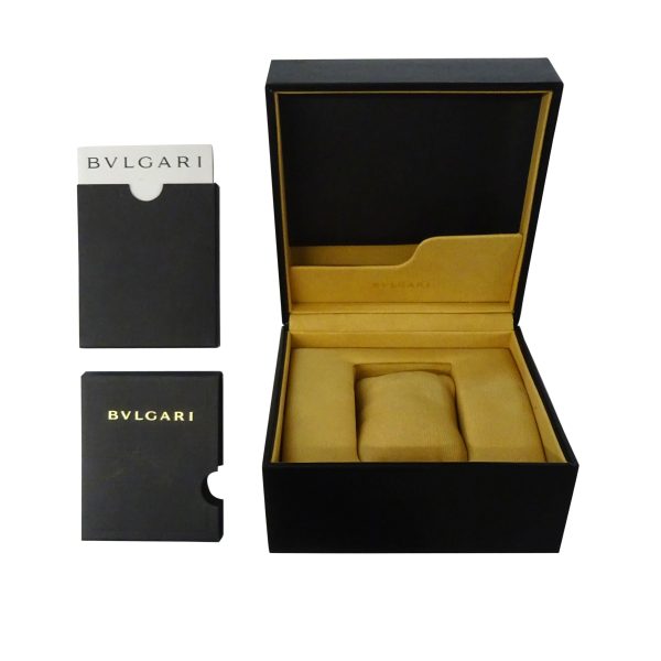 102833 box Bulgari Diagono CH 35 S Auto Mens Watch in Stainless Steel