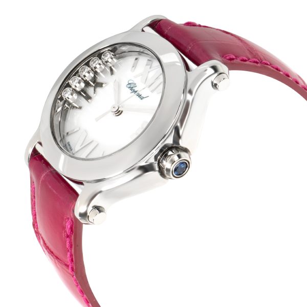 102835 lv f255dcc1 d8e8 44b9 8b30 b8b566457bce Chopard Happy Sport II 278509 Womens Watch in Stainless Steel