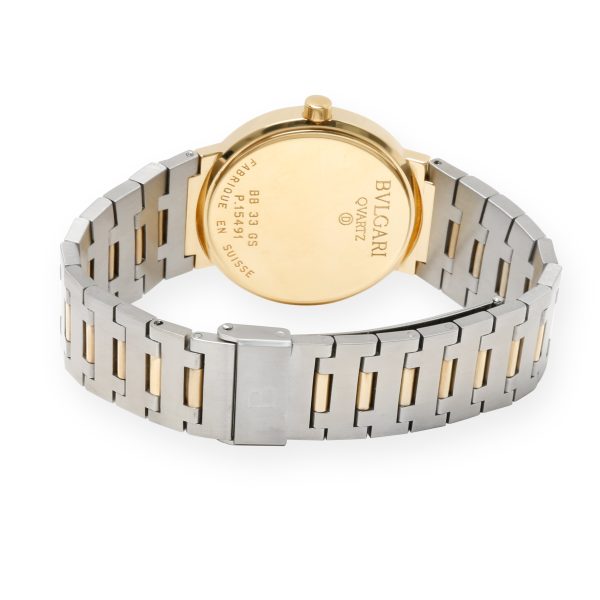 102838 bv Bulgari Bvlgari Bvlgari BB 33 GS Unisex Watch in 18kt Stainless SteelYellow Gol