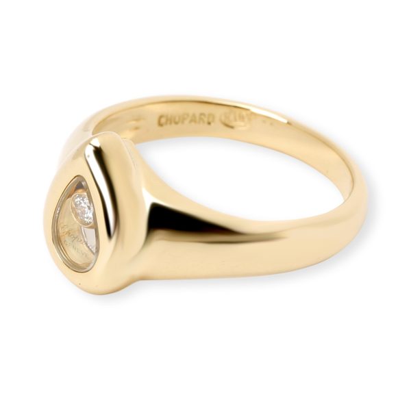 Chopard Chopard Happy Pear Diamond Ring in 18K Yellow Gold