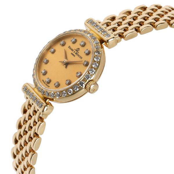 102962 lv cc2353a5 33c2 47a7 ae44 5caeb012ecf1 Baume Mercier Classique 166829 Womens Watch in 18kt Yellow Gold