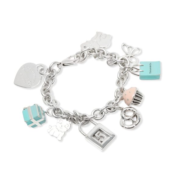 Tiffany Co Charm Bracelet in Sterling Silver Tiffany Co Charm Bracelet in Sterling Silver