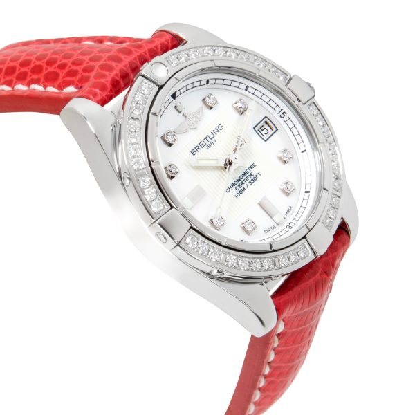 102979 rv Breitling Galactic A71356 Womens Watch in Stainless Steel