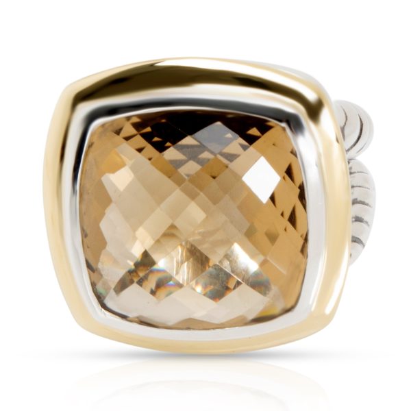 Rings David Yurman Albion Champagne Citrine Ring in 18K Yellow Gold Sterling Silver