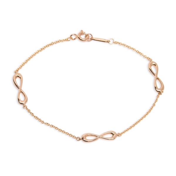 Tiffany Co Infinity Endless Bracelet in 18KT Rose Gold Tiffany Co Infinity Endless Bracelet in 18KT Rose Gold