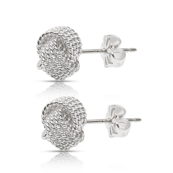 103071 sv cf152609 d34a 408c 95f8 4f72b8d9fcb4 Tiffany Co Somerset Knot Stud Earrings in Sterling Silver