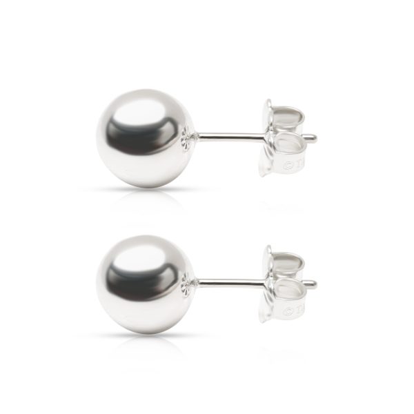 103072 sv f23417f3 7112 4da9 b493 2ee324e6b1ea Tiffany Co Ball Hardware Stud Earrings in Sterling Silver