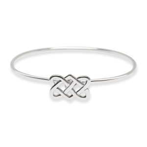 Tiffany Co Celtic Love Knot Bangle in Sterling Silver Louis Vuitton Neverfull MM Damier Tote Bag