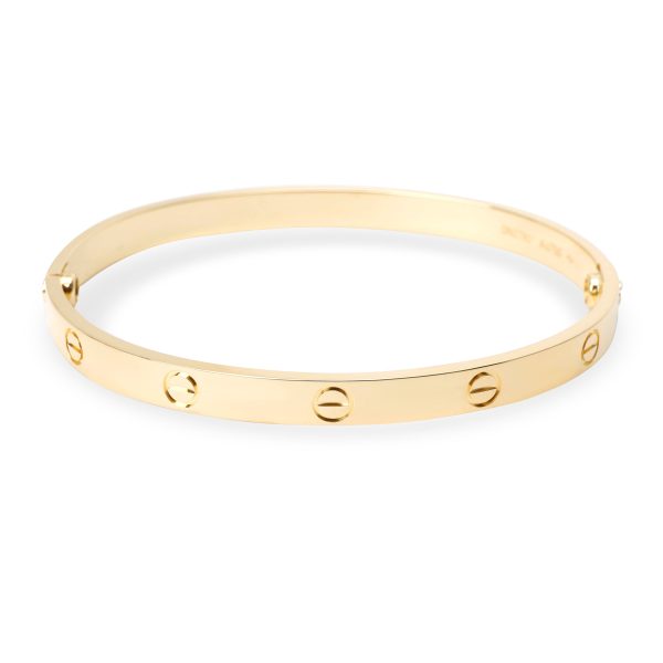 103081 bv e3868e16 9fbe 4a1c b606 4b5dc8fec95e Cartier Love Bracelet in 18K Yellow Gold Size 20