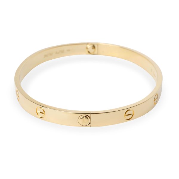 103081 sv 91a4acc0 9cc0 4a4a a3d6 c07f086a896d Cartier Love Bracelet in 18K Yellow Gold Size 20