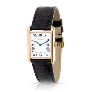 Cartier Tank 7808 Womens Watch in 18kt Yellow Gold Cart