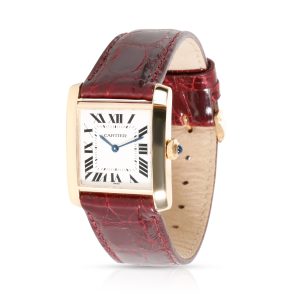 Cartier Tank Francaise W5000356 Womens Watch in 18kt Yellow Gold Cart